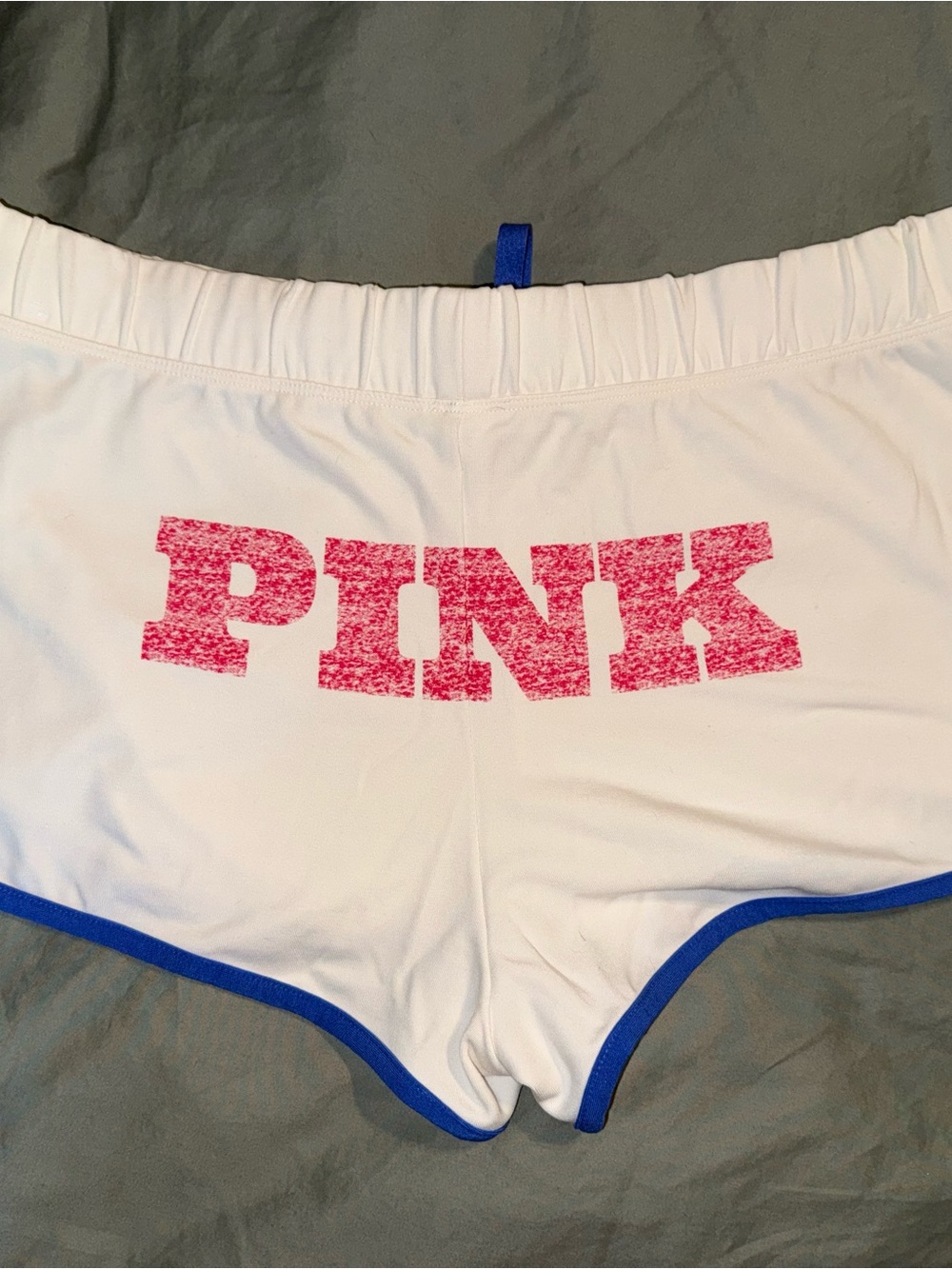 Victoria’s Secret Pink Red White & Blue Terry Micro Shorts - Large